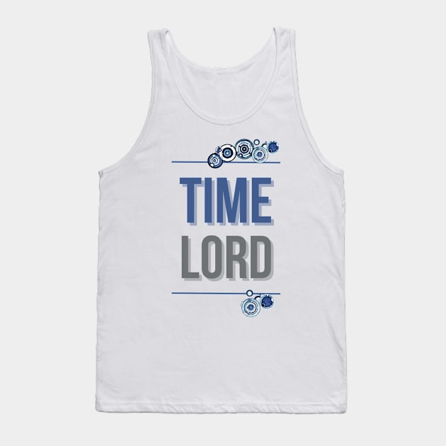 Time Lord / Doctor Tank Top by AlisiaArt